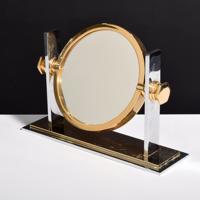 Karl Springer Vanity Mirror - Sold for $1,536 on 05-20-2023 (Lot 792).jpg